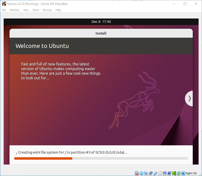 تثبيت لينكس والتعامل مع النظام لأول مرة